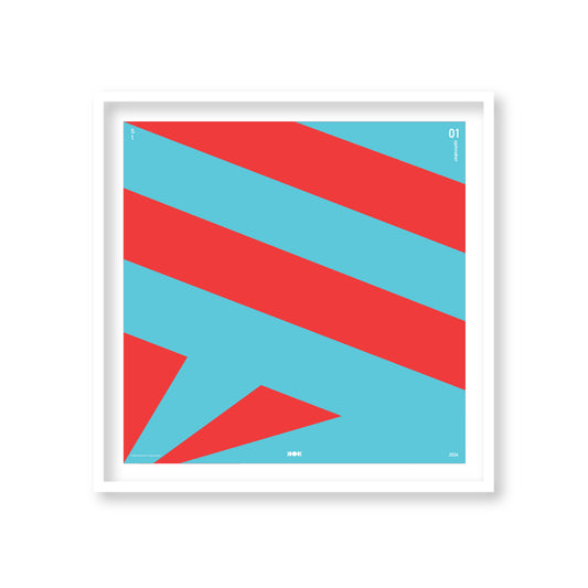 01 of 17 Collectible Signed Limited Edition 14"x14" Series 1 Print