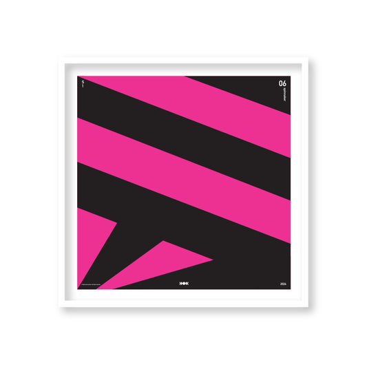 06 of 17 Collectible Signed Limited Edition 14"x14" Series 1 Print