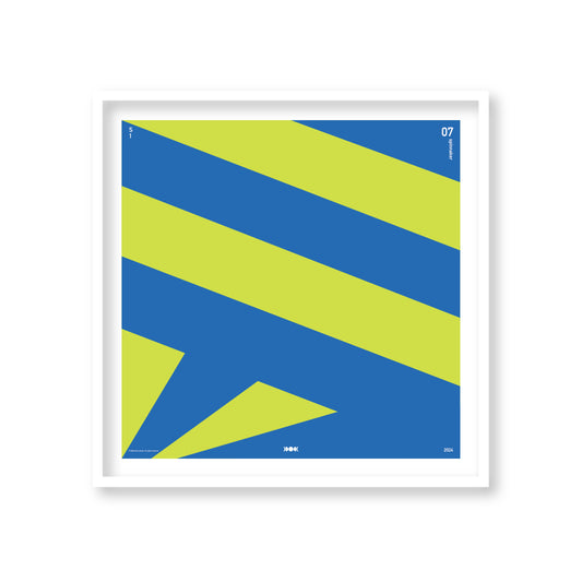 07 of 17 Collectible Signed Limited Edition 14"x14" Series 1 Print